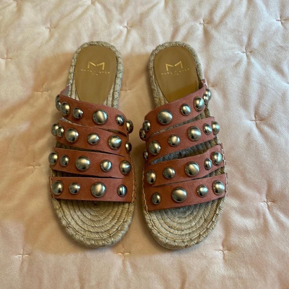 New Marc fisher studded sandals